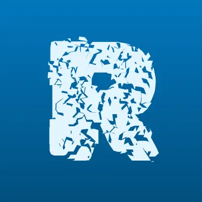 Распродажа, региональная сеть магазинов, лого-визитка